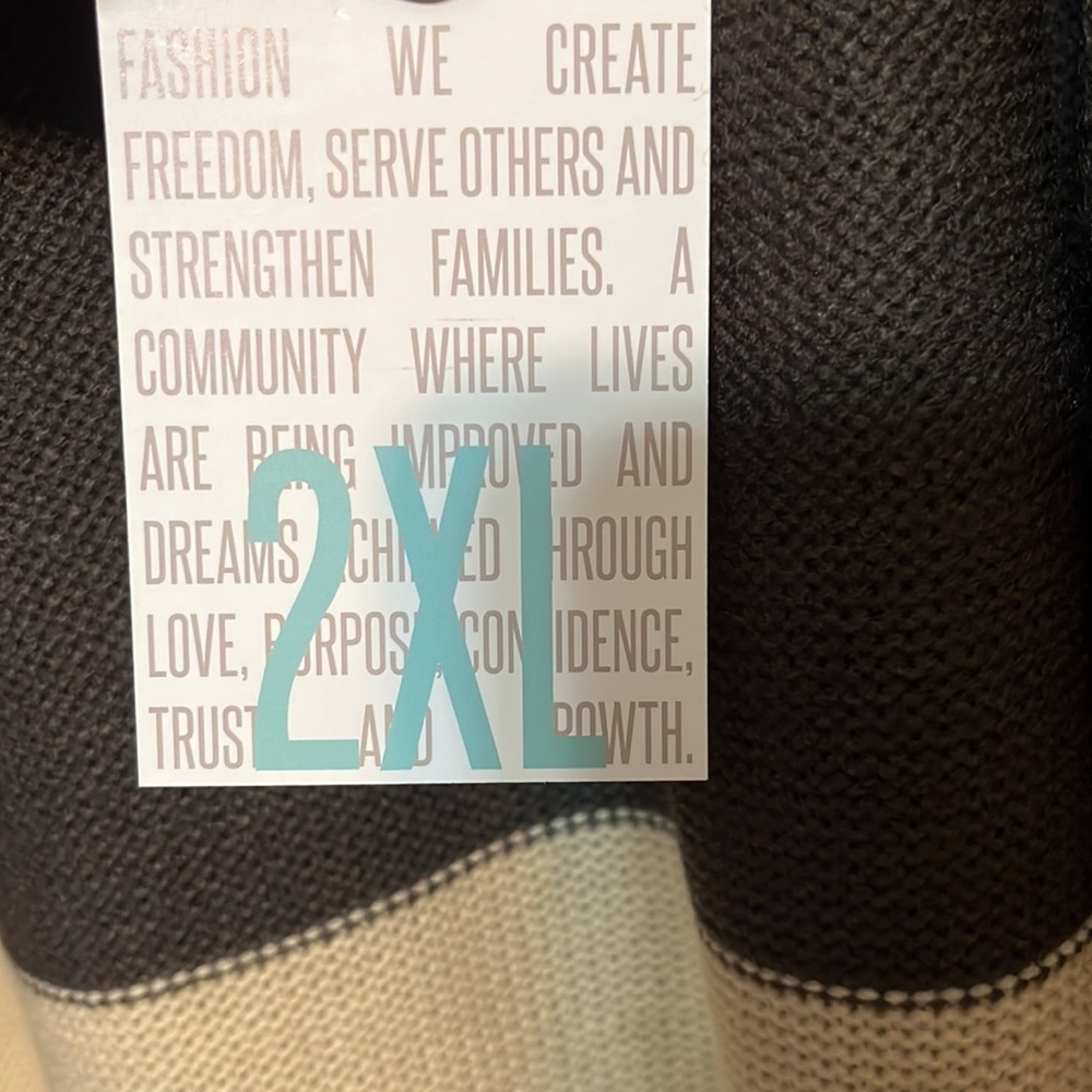 Sweater dress 2XL NWT - Picture 4 of 5